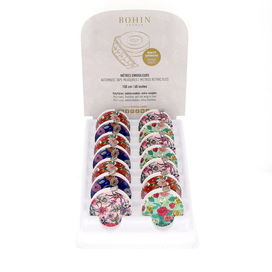 TAPE MEASURE "BLOSSOM" Designs - Disp.x14