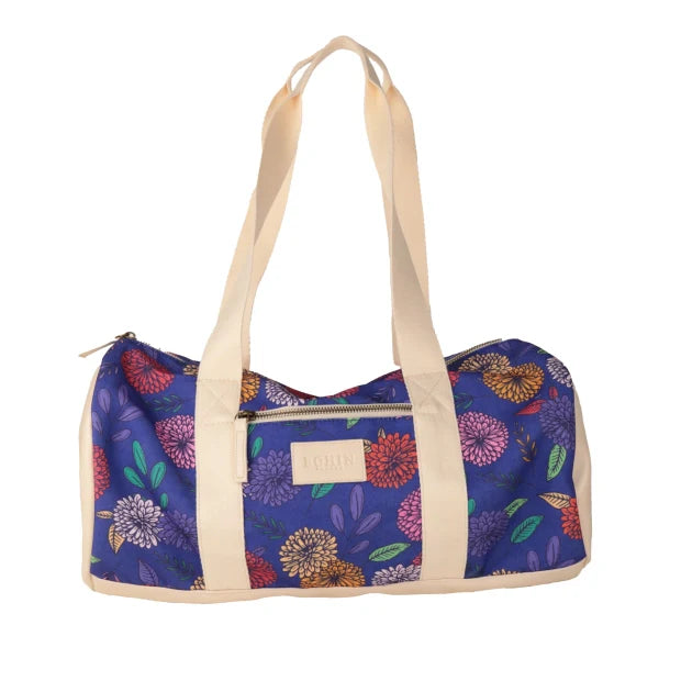 COTTON BAG 45x22cm BLOSSOM - BLUE