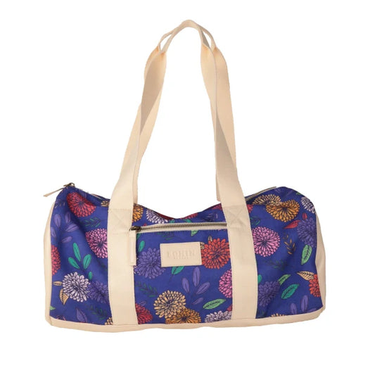 COTTON BAG 45x22cm BLOSSOM - BLUE