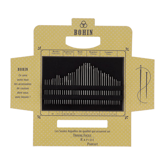 SEWING NEEDLES (book of 40) "CHRISTMAS"