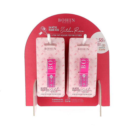 TAPE MEASURE "PINK OCTOBER" DISPLAY OF 14