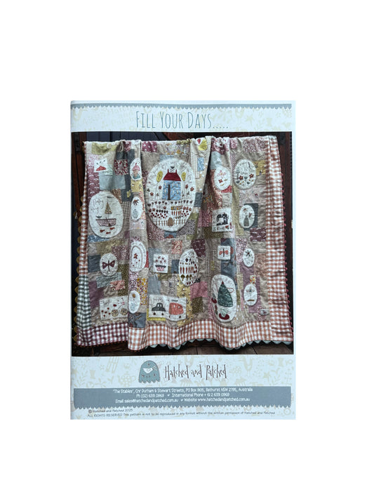 A418 Fill Your Days Pattern