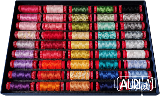 AURIFIL BEST SELECTION 2.0 - 12 WT 45 SPOOLS