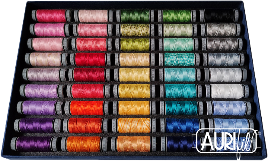 AURIFIL BEST SELECTION 2.0 - 28 WT 45 SPOOLS