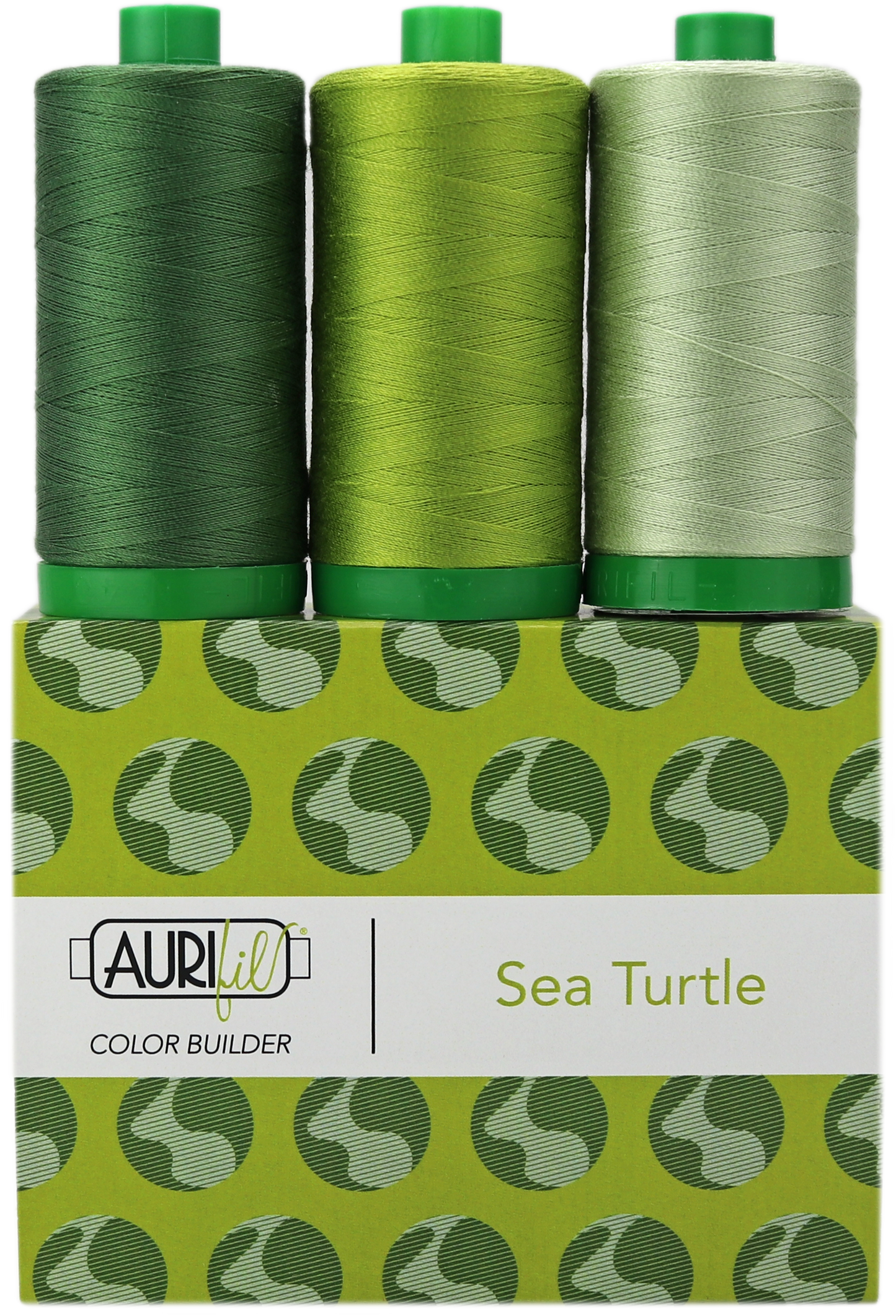 40WT COLOR BUILDER - TURTLE GREEN 3 SPOOLS