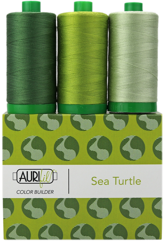 40WT COLOR BUILDER - TURTLE GREEN 3 SPOOLS