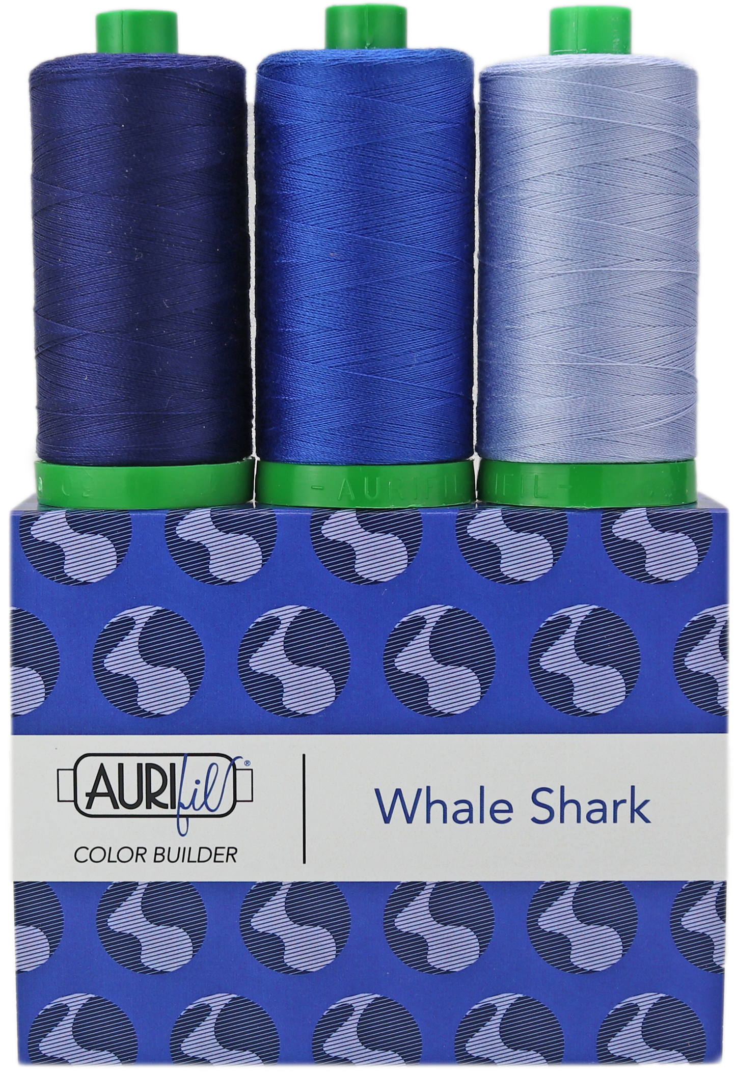 40WT COLOR BUILDER - SHARK BLUE 3 SPOOLS