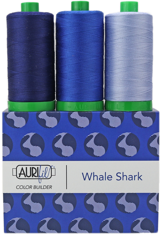 40WT COLOR BUILDER - SHARK BLUE 3 SPOOLS