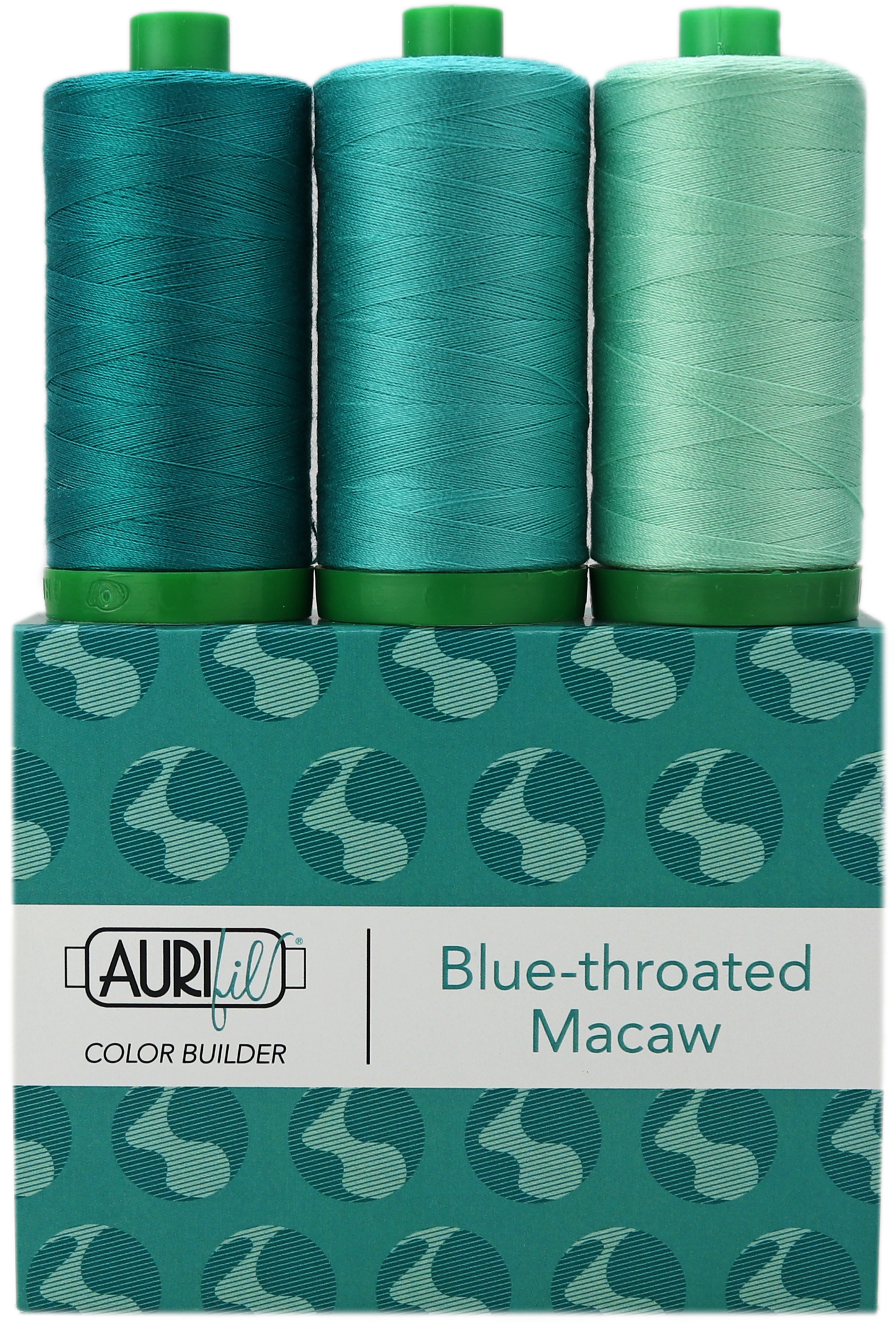 40WT COLOR BUILDER - MACAW TEAL 3 SPOOLS