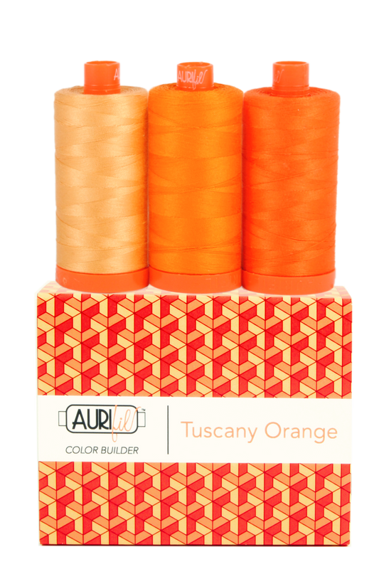 50WT COLOR BUILDER - TUSCANY ORANGE 3 SPOOLS