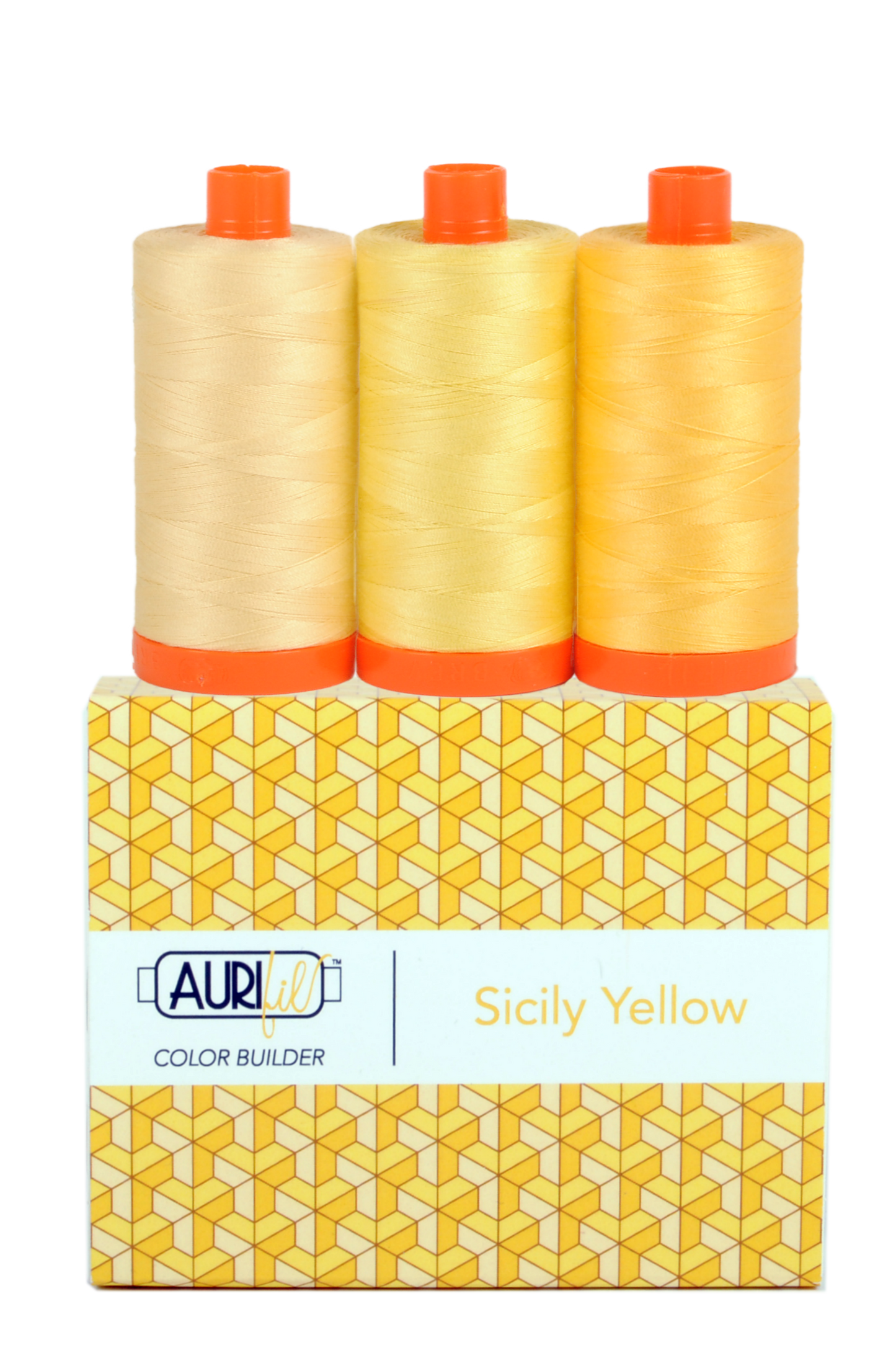 50WT COLOR BUILDER - SICILY YELLOW 3 SPOOLS