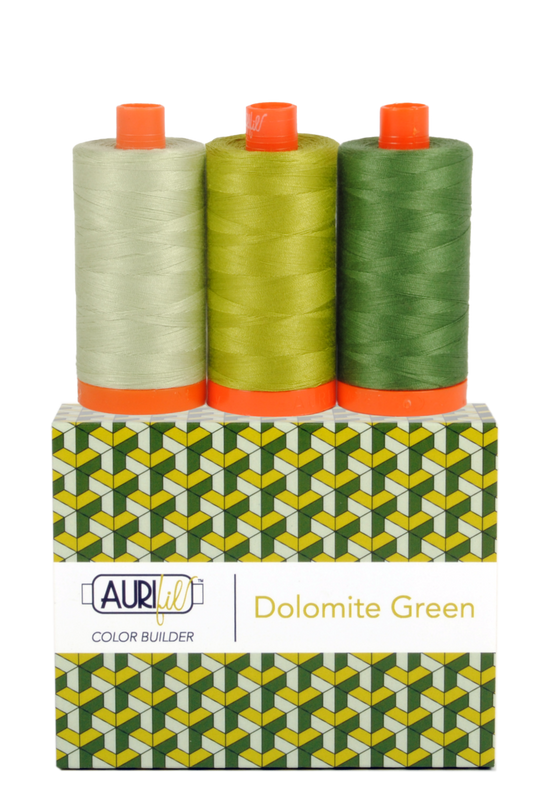 50WT COLOR BUILDER - DOLOMITES GREEN 3 SPOOLS