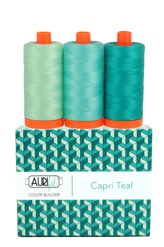 50WT COLOR BUILDER - CAPRI TEAL 3 SPOOLS