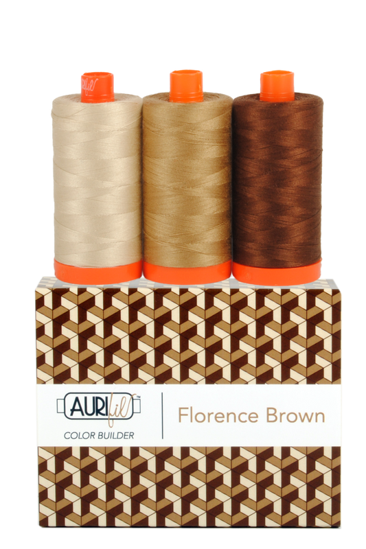 50WT COLOR BUILDER - FLORENCE BROWN 3 SPOOLS