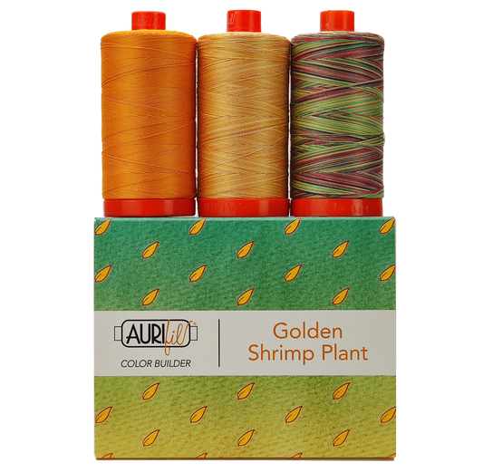 50WT COLOR BUILDER - GOLDEN SHRIMP PLANT  3 SPOOLS