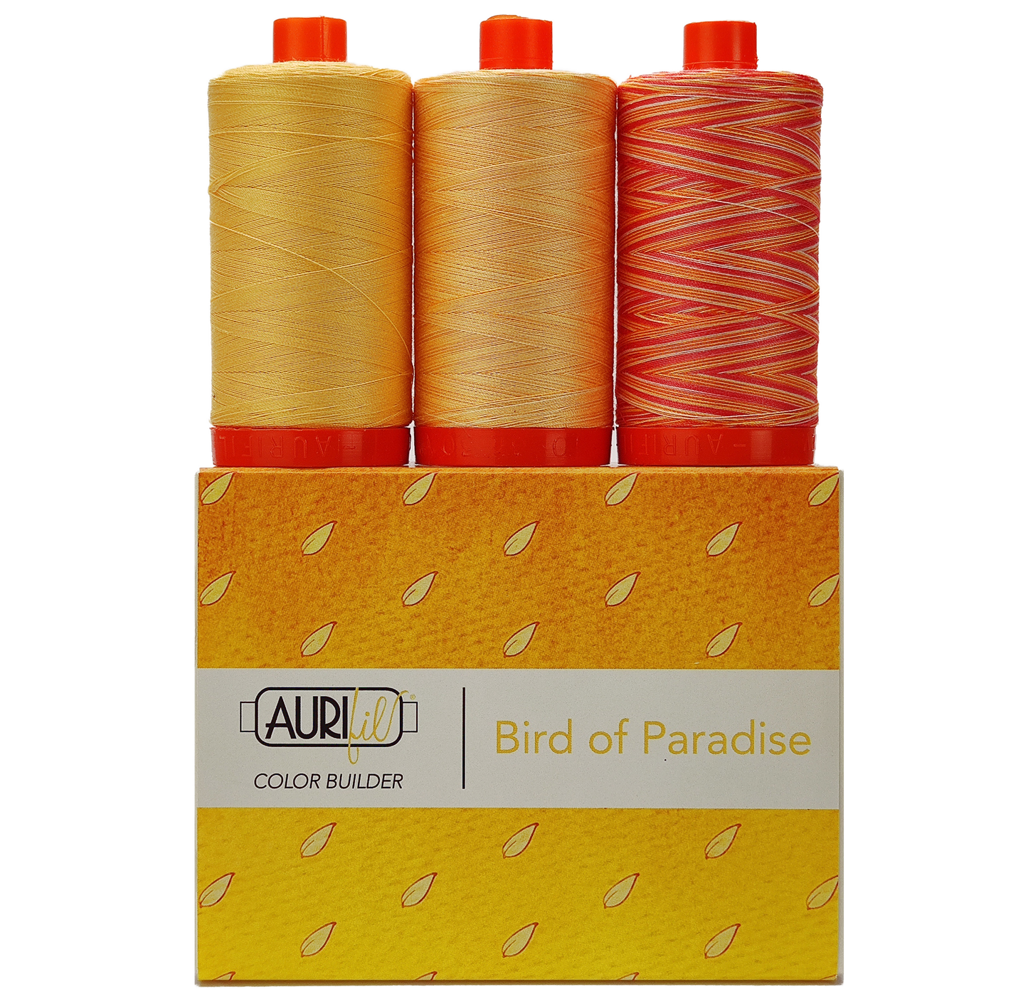 50WT COLOR BUILDER - BIRD OF PARADISE  3 SPOOLS