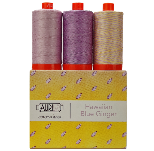 50WT COLOR BUILDER - HAWAIIAN BLUE GINGER  3 SPOOLS
