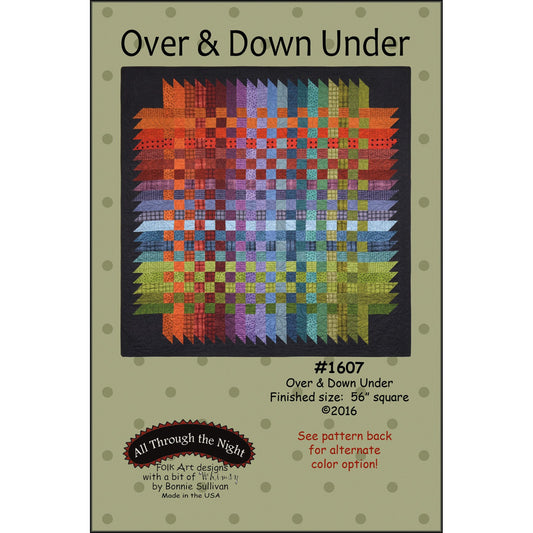 ATN1607 Over & Down Under Pattern by Bonnie Sullivan