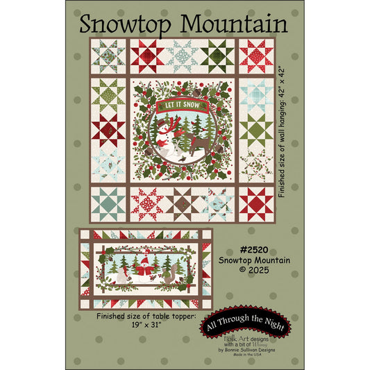 ATN2520 Snowtop Mountain Pattern by Bonnie Sullivan