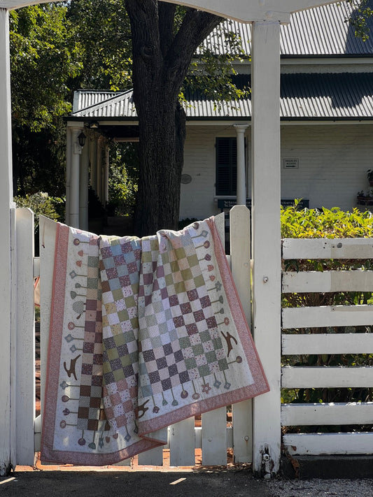 Around The Mulberry Bush Quilt Pattern