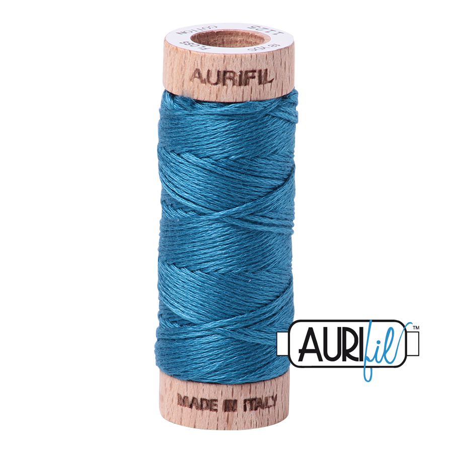 1125 MEDIUM TEAL 6-STRANDS FLOSS - COTTONSPOOL |- 16 MT.