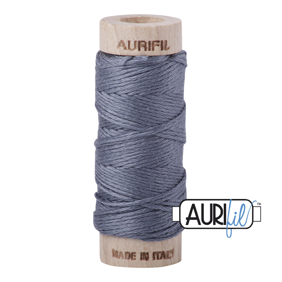 1246 DARK GREY 6-STRANDS FLOSS - COTTONSPOOL |- 16 MT.