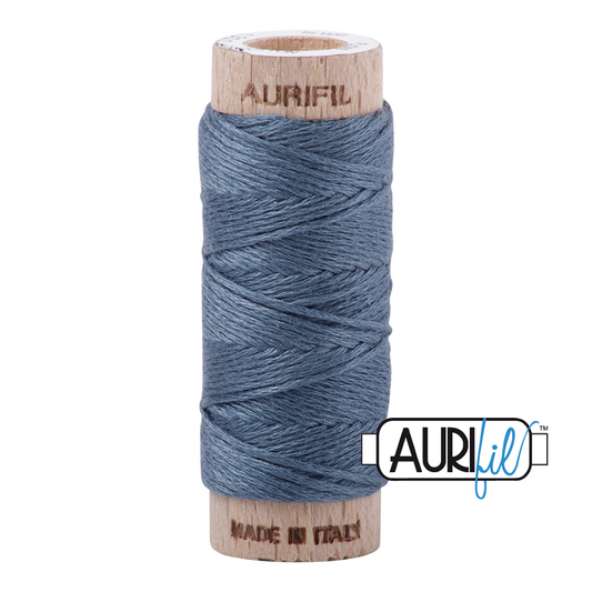 1310 MEDIUM BLUE GREY 6-STRANDS FLOSS - COTTONSPOOL |- 16 MT.