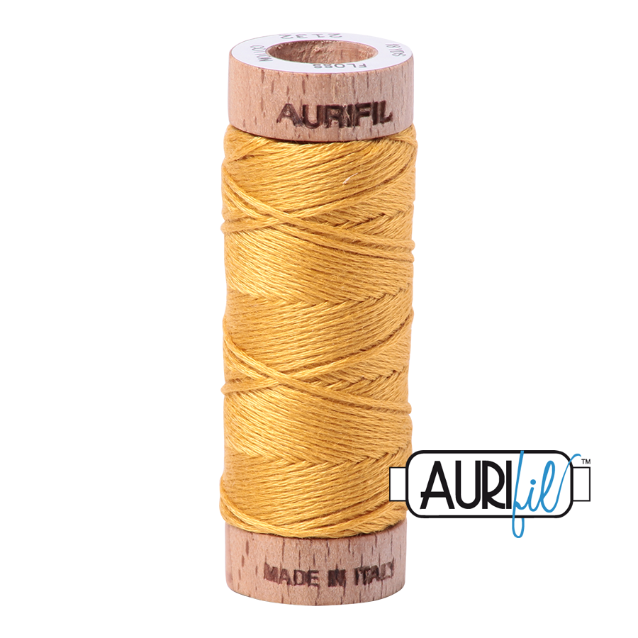 2132 TARNISHED GOLD 6-STRANDS FLOSS - COTTONSPOOL |- 16 MT.