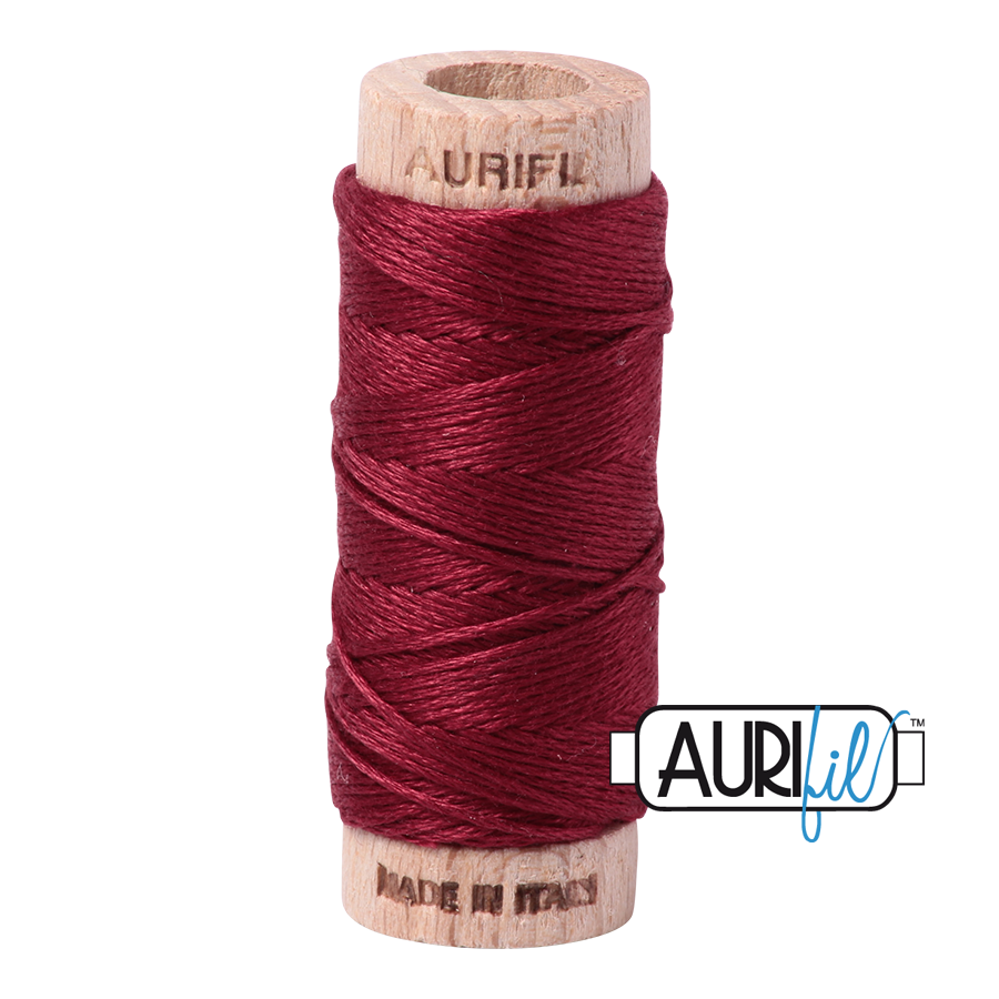 2460 DARK CARMINE RED 6-STRANDS FLOSS - COTTONSPOOL |- 16 MT.