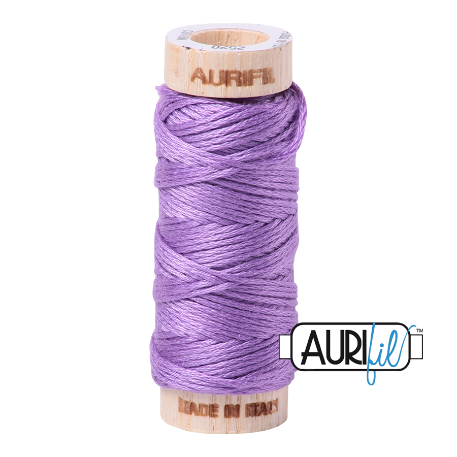 2520 VIOLET 6-STRANDS FLOSS - COTTONSPOOL |- 16 MT.
