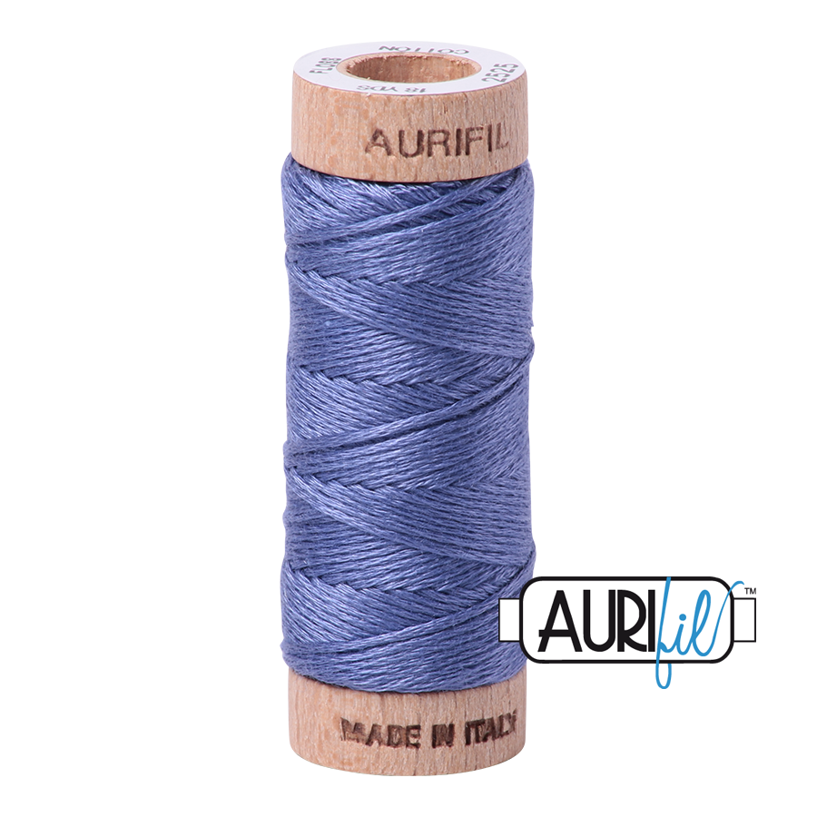2525 DUSTY BLUE VIOLET 6-STRANDS FLOSS - COTTONSPOOL |- 16 MT.