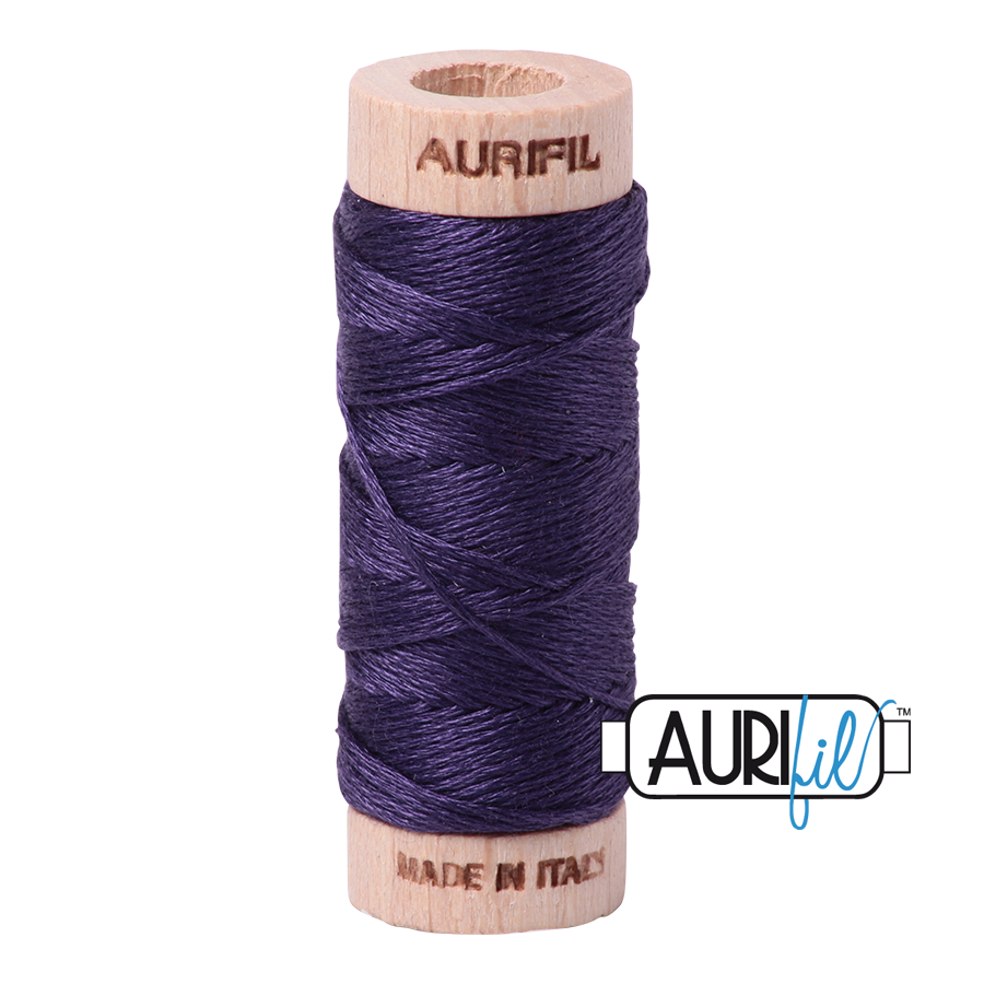 2581 DARK DUSTY GRAPE 6-STRANDS FLOSS - COTTONSPOOL |- 16 MT.