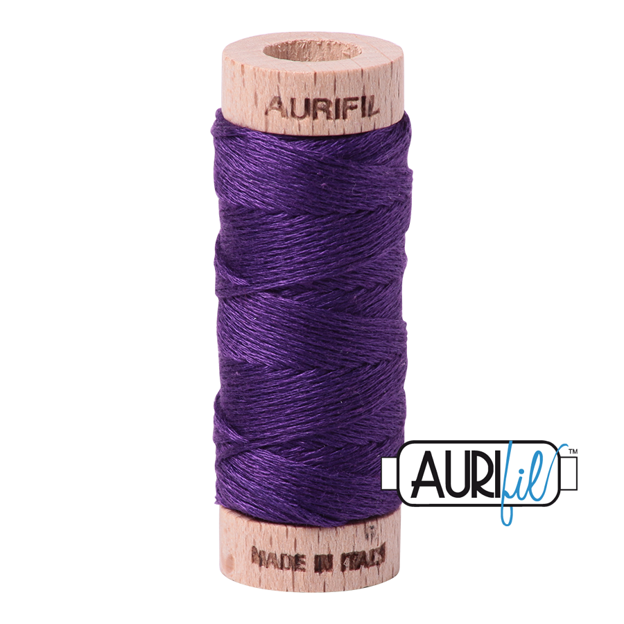 2582 DARK VIOLET 6-STRANDS FLOSS - COTTONSPOOL |- 16 MT.