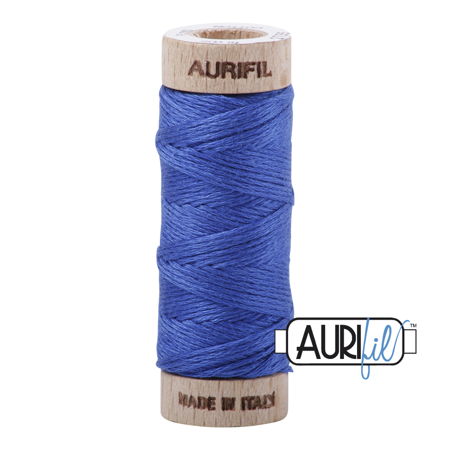 2735 MEDIUM BLUE 6-STRANDS FLOSS - COTTONSPOOL |- 16 MT.