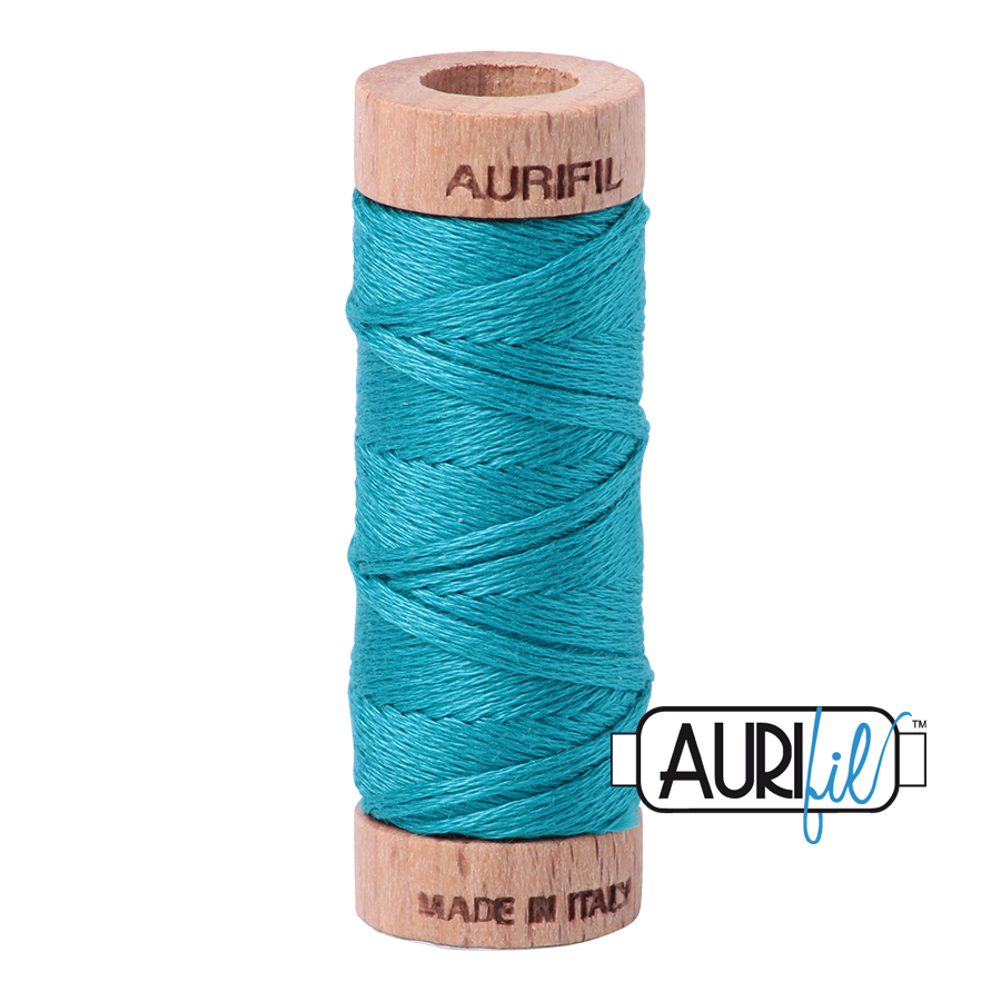 2810 TURQUOISE 6-STRANDS FLOSS - COTTONSPOOL |- 16 MT.