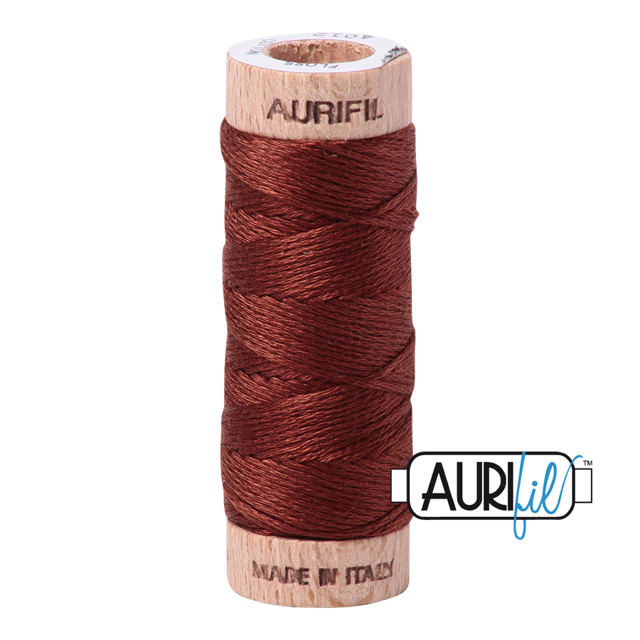 4012 COPPER BROWN 6-STRANDS FLOSS - COTTONSPOOL |- 16 MT.