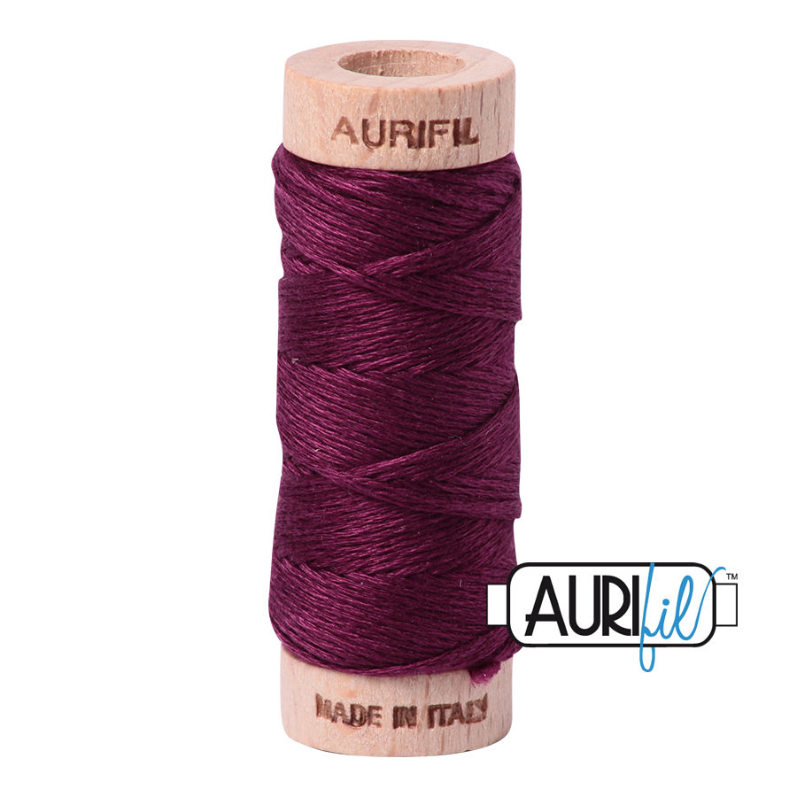 4030 PLUM 6-STRANDS FLOSS - COTTONSPOOL |- 16 MT.