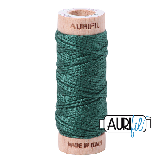 4129 TURF GREEN 6-STRANDS FLOSS - COTTONSPOOL |- 16 MT.