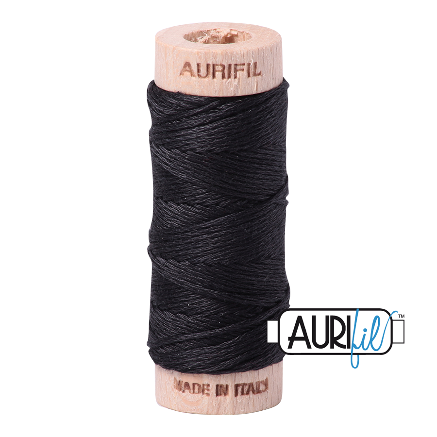 4241 VERY DARK GREY 6-STRANDS FLOSS - COTTONSPOOL |- 16 MT.