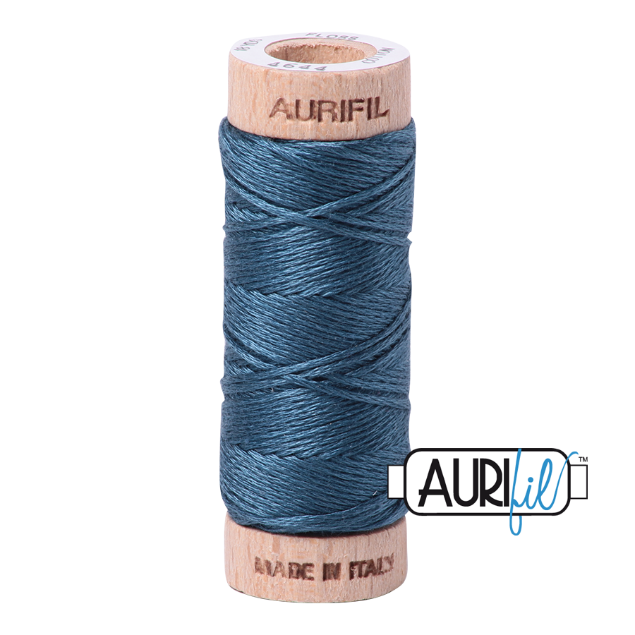 4644 SMOKE BLUE 6-STRANDS FLOSS - COTTONSPOOL |- 16 MT.