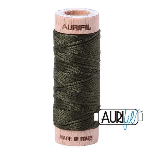 5012 DARK GREEN 6-STRANDS FLOSS - COTTONSPOOL |- 16 MT.