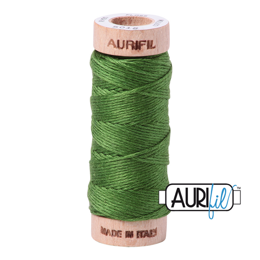 5018 DARK GRASS GREEN 6-STRANDS FLOSS - COTTONSPOOL |- 16 MT.