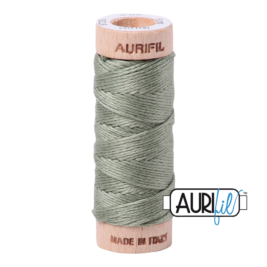 5019 MILITARY GREEN 6-STRANDS FLOSS - COTTONSPOOL |- 16 MT.