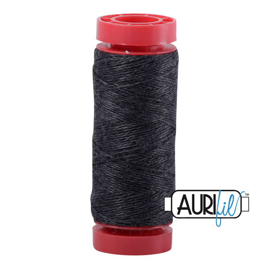 8083 DARK GREY MELANGE12 WT WOOL SMALL SPOOL | 50 MT.