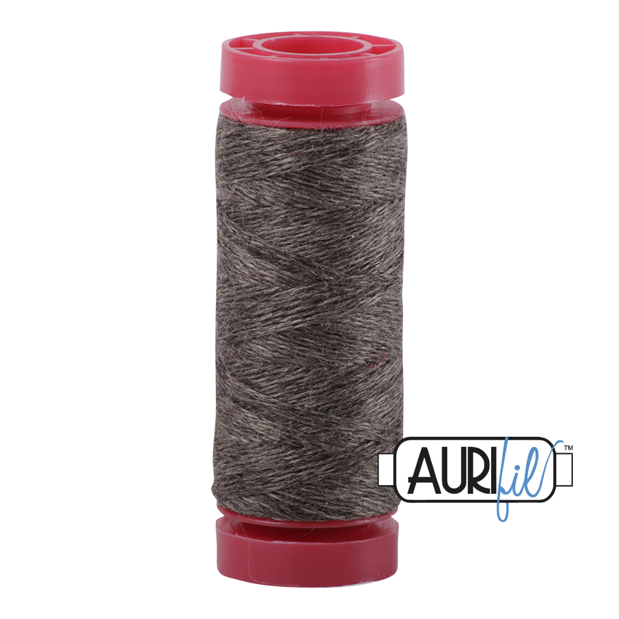 8088 BARK MELANGE12 WT WOOL SMALL SPOOL | 50 MT.