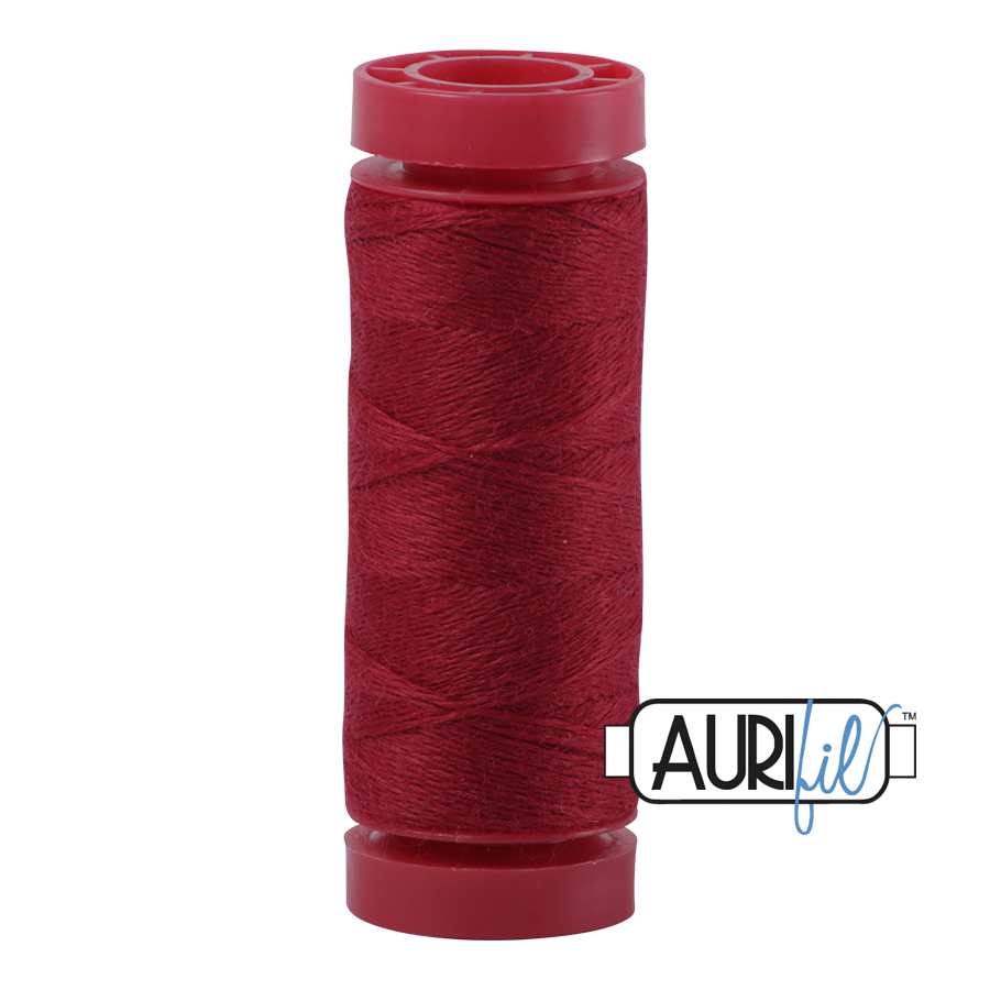 8258 CRANBERRY 12 WT WOOL SMALL SPOOL | 50 MT.