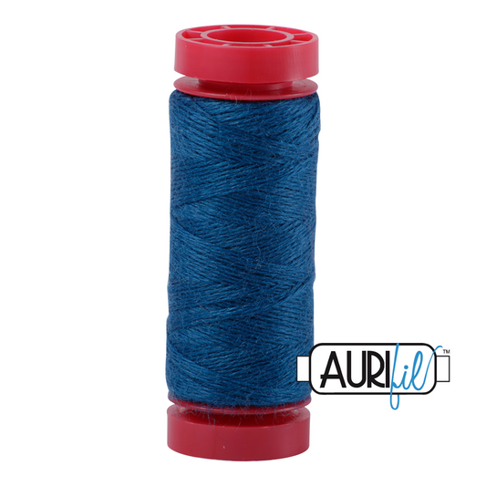 8735 DEEP TEAL 12 WT WOOL SMALL SPOOL | 50 MT.