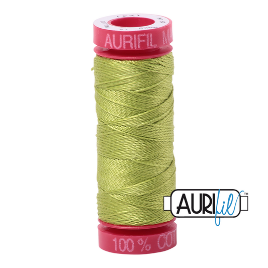 1231 SPRING GREEN 12 WT MAKO COTTON SMALL SPOOL | 50 MT.