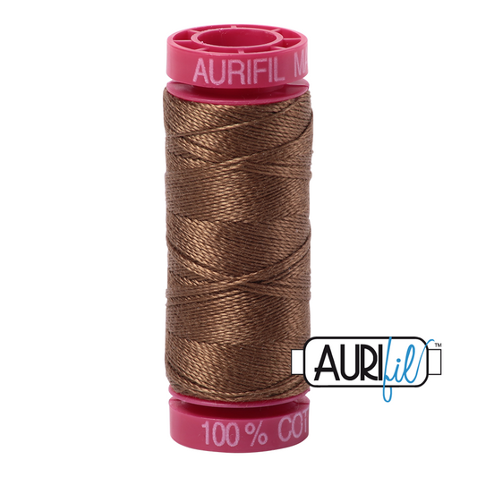 1318 DARK SANDSTONE 12 WT MAKO COTTON SMALL SPOOL | 50 MT.