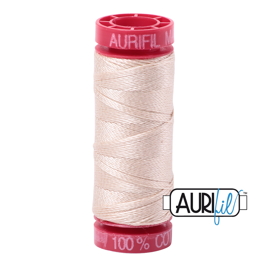 2000 LIGHT SAND 12 WT MAKO COTTON SMALL SPOOL | 50 MT.